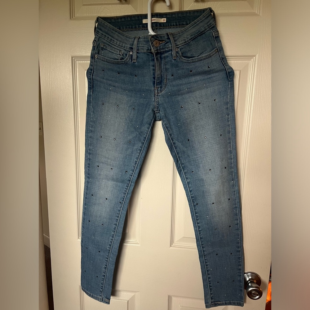 Levi’s Strauss jeans with strass